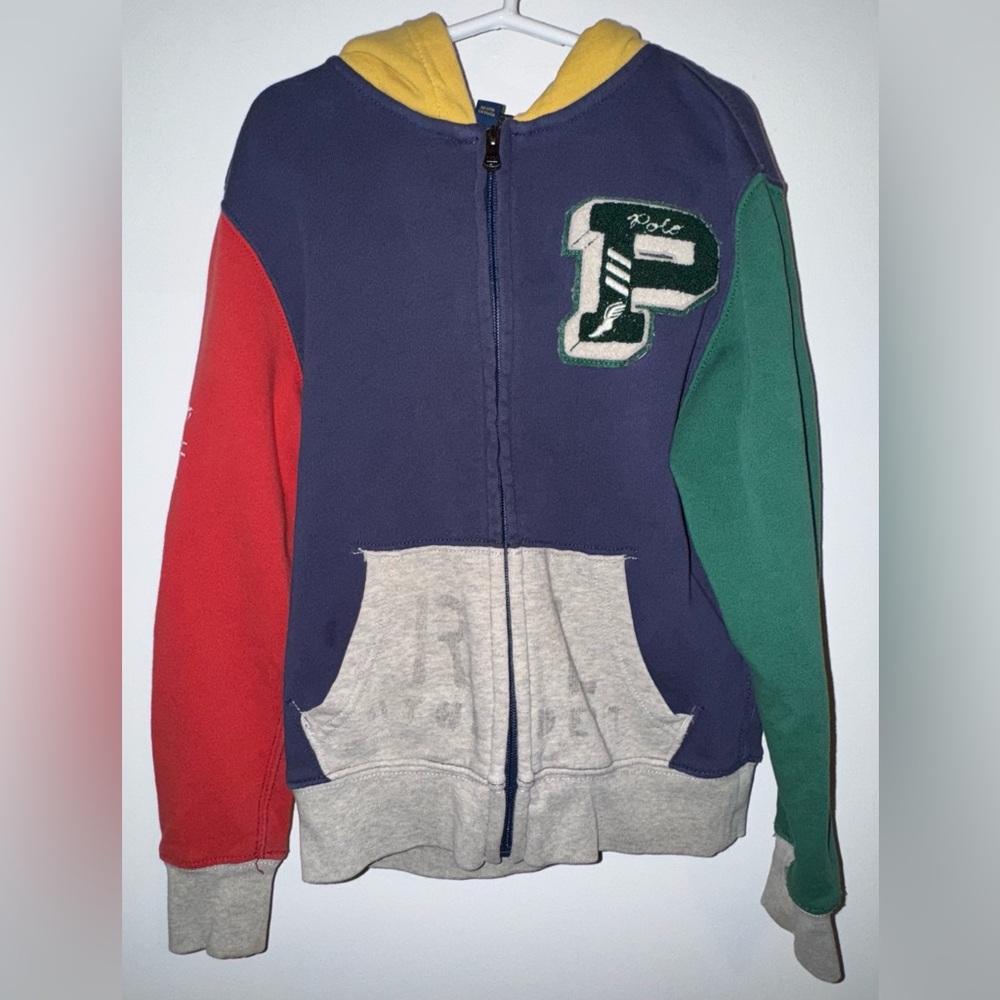 Polo by Ralph Lauren Kids Colorblock Hoodie size 8